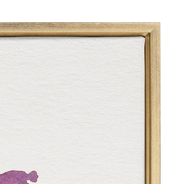 Kate & Laurel Sylvie Wildflorals Framed Canvas By Patricia Shaw