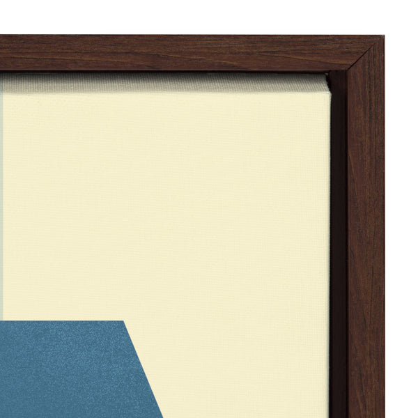 Kate & Laurel Sylvie Wine Framed Canvas By Amber Leaders Designs