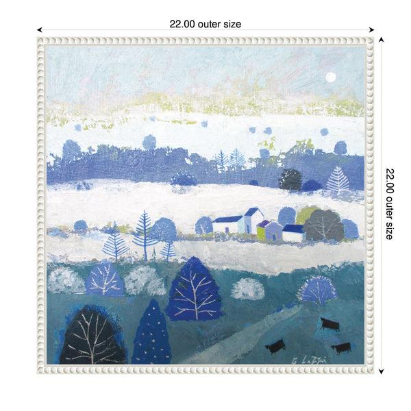 Kate & Laurel Sylvie Winter Dales Framed Canvas By Giuliana Lazzerini