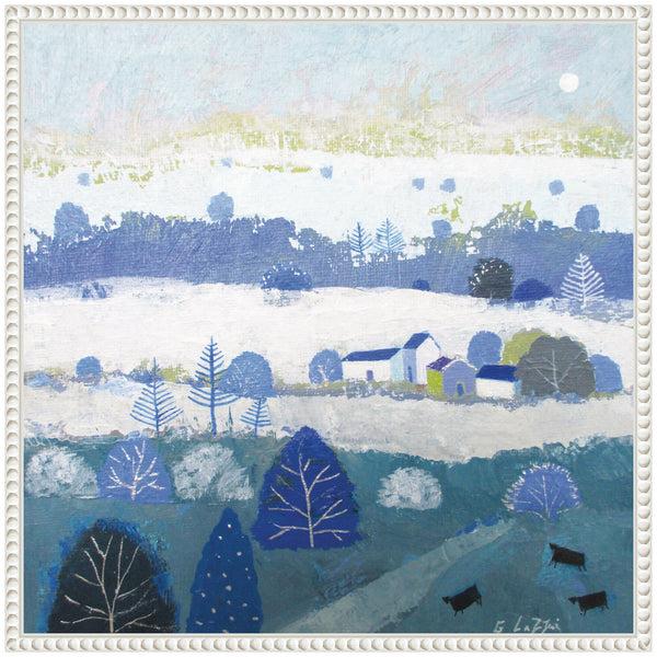 Kate & Laurel Sylvie Winter Dales Framed Canvas By Giuliana Lazzerini