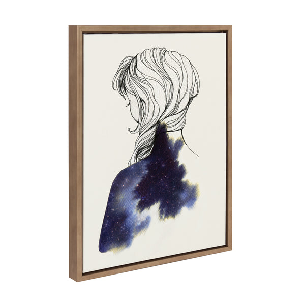 kate & laurel Sylvie Within Framed Canvas by Faryn Hughes