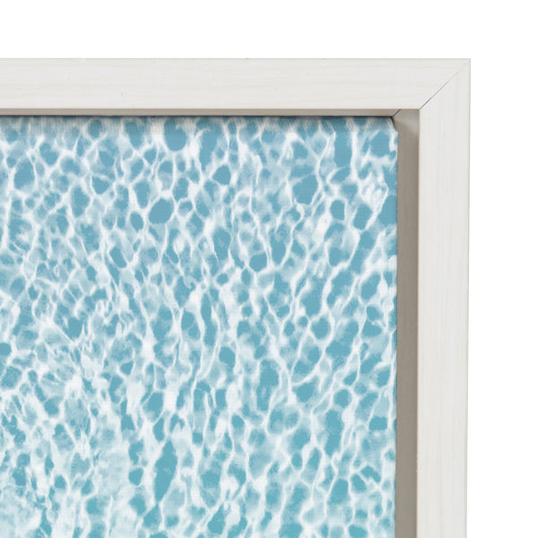 Kate & Laurel Sylvie Woman Floating Framed Canvas By Amy Peterson