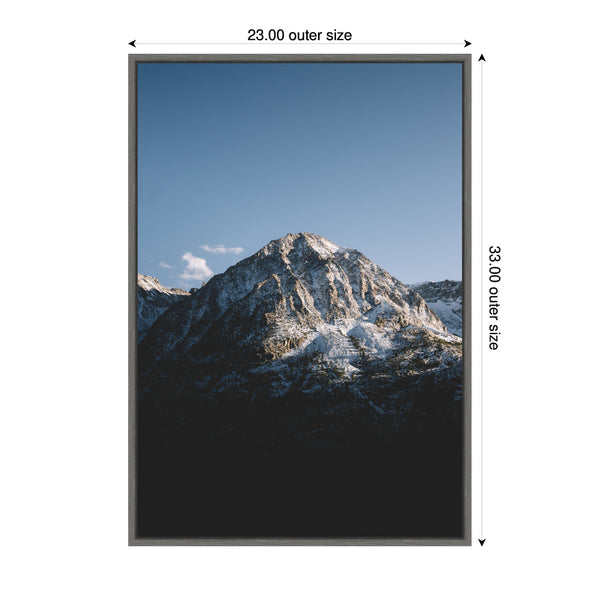 Kate & Laurel Sylvie Yosemite Mountain Landscape Framed Canvas By Patricia Hasz Of Patricia Rae Photography