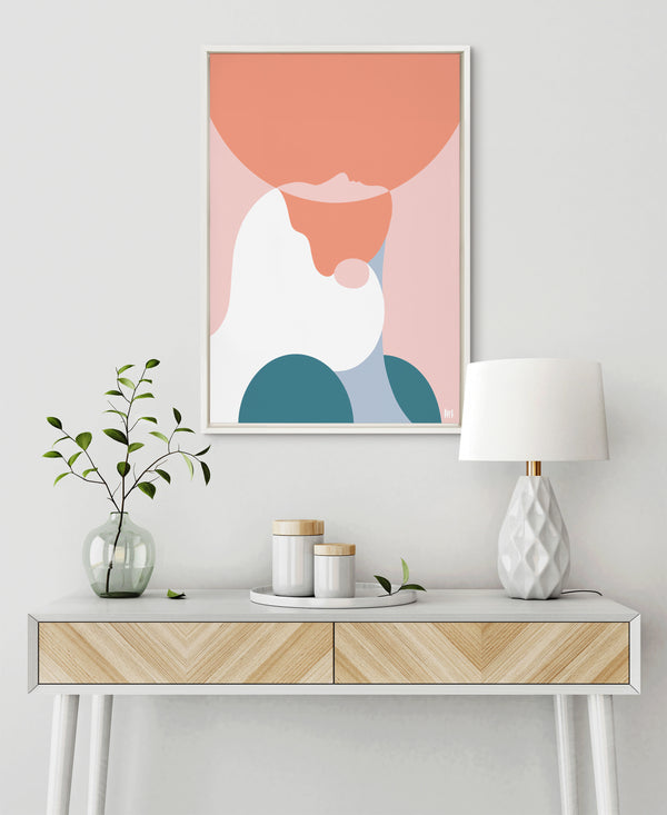 Kate & Laurel Sylvie You Are Enough Framed Canvas By Maggie Stephenson