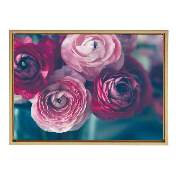 kate & laurel Sylvie Yours Truly Framed Canvas by Kristy Campbell