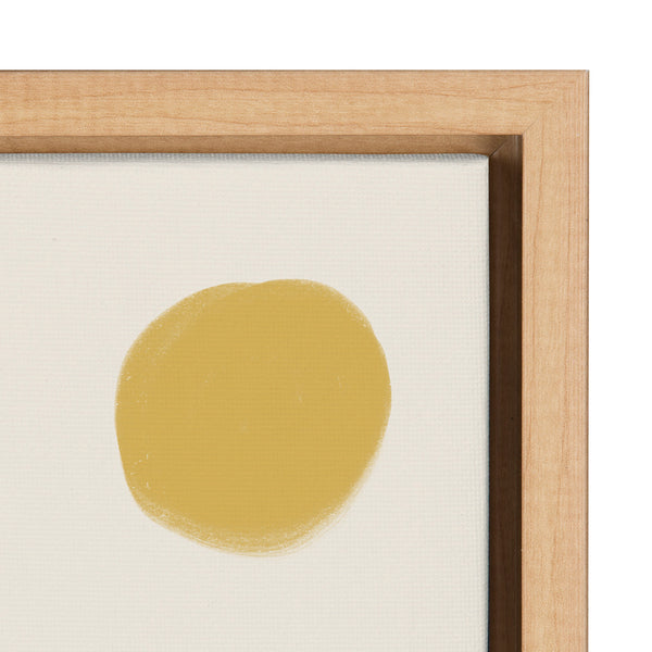 Kate & Laurel Sylvie Zen Garden 2 Framed Canvas By Kelly Knaga