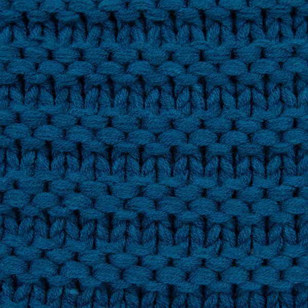 Kate & Laurel Tassey Large Knit Pillow Cover With Tassels