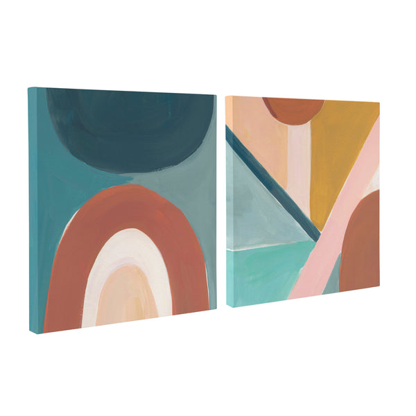kate & laurel Teotitlan Valley Study Canvas Art Set by Kate Aurelia Holloway