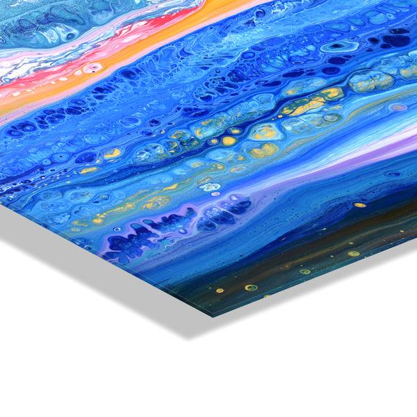Kate & Laurel Tropical Tides Floating Acrylic Art By Xizhou Xie
