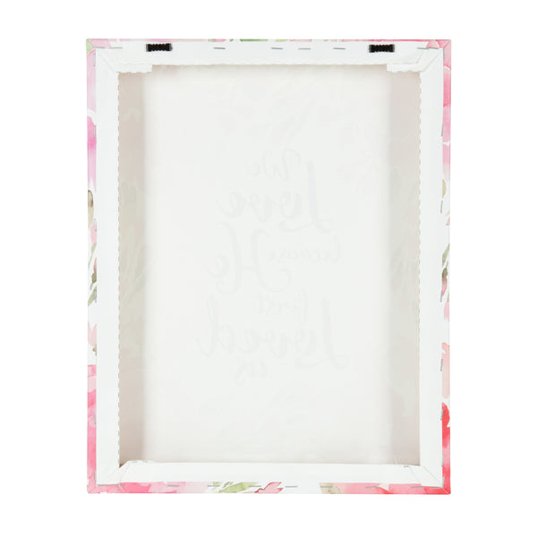 Kate & Laurel We Love . . . Spiritual Quote Watercolor Canvas Art