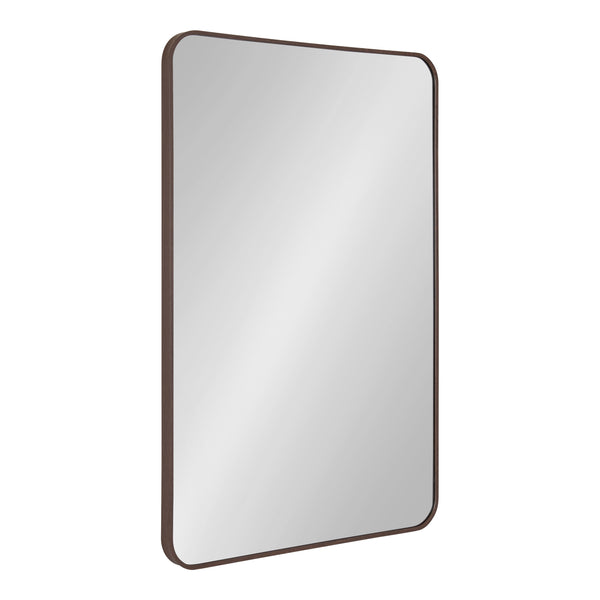 Kate & Laurel Zayda Radius Rectangle Framed Wall Mirror