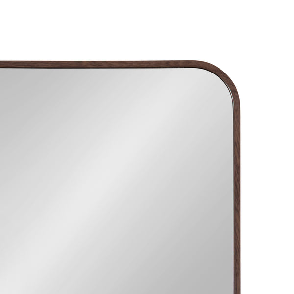 Kate & Laurel Zayda Radius Rectangle Framed Wall Mirror