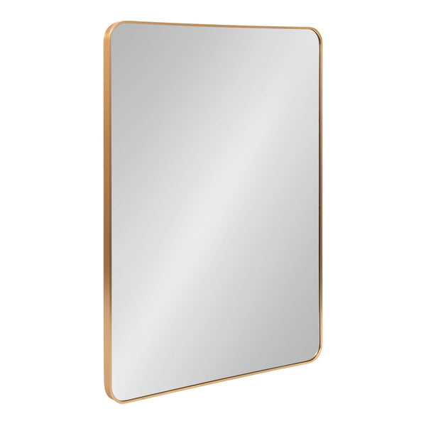 kate & laurel Zayda Radius Rectangle Framed Wall Mirror