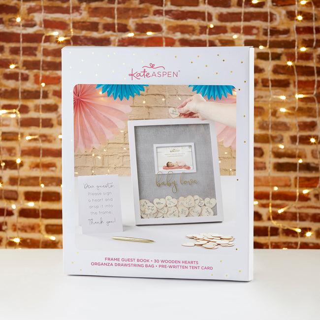 Kate Aspen Baby Love Baby Shower Guest Book Alternative - Frame