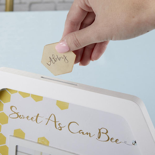 Kate Aspen Baby Shower Guest Book Alternative - Sweet As Can Bee