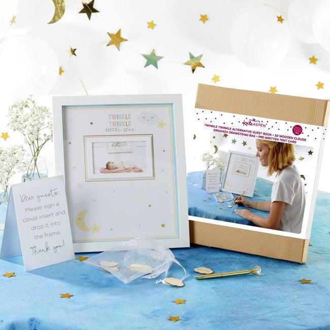 Kate Aspen Baby Shower Guest Book Alternative - Twinkle Twinkle