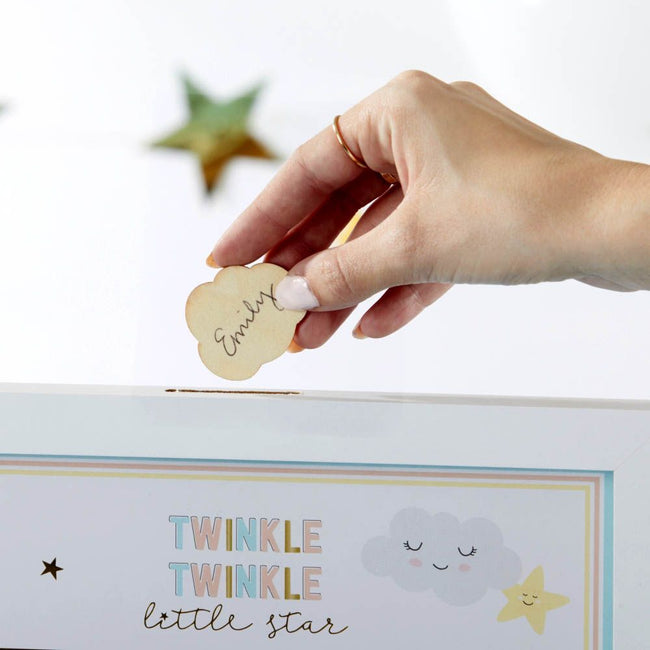 Kate Aspen Baby Shower Guest Book Alternative - Twinkle Twinkle