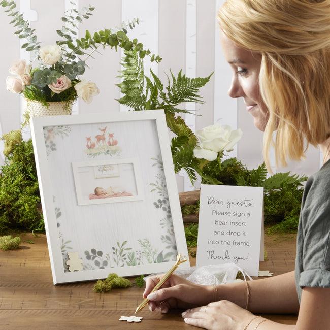 Kate Aspen Baby Shower Guest Book Alternative - Woodland Baby