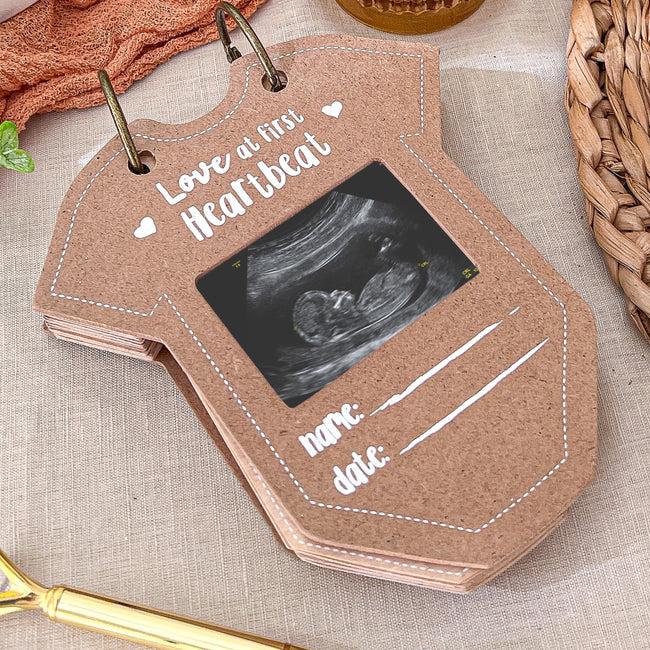 Kate Aspen Baby Shower Prediction Advice Card Keepsake Book - Kraft Onesie Shape (Set Of 50)