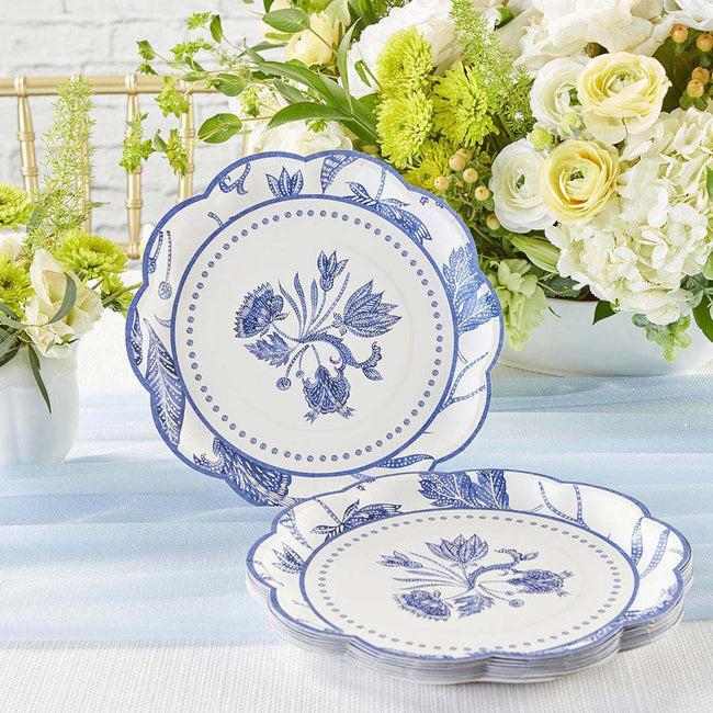 Kate Aspen Blue Willow 9 In. Premium Paper Plates (Set Of 16)