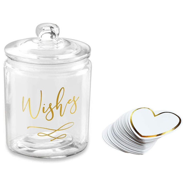 Kate Aspen Heart Shaped Cards For Wish Jar (Set Of 100)