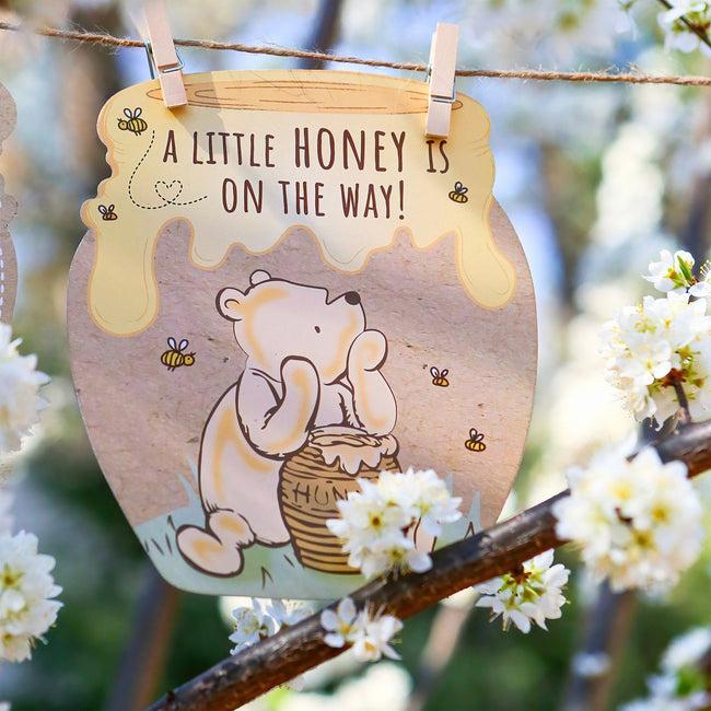 Kate Aspen Honey Bear 50pc Cardstock Baby Shower Game Set