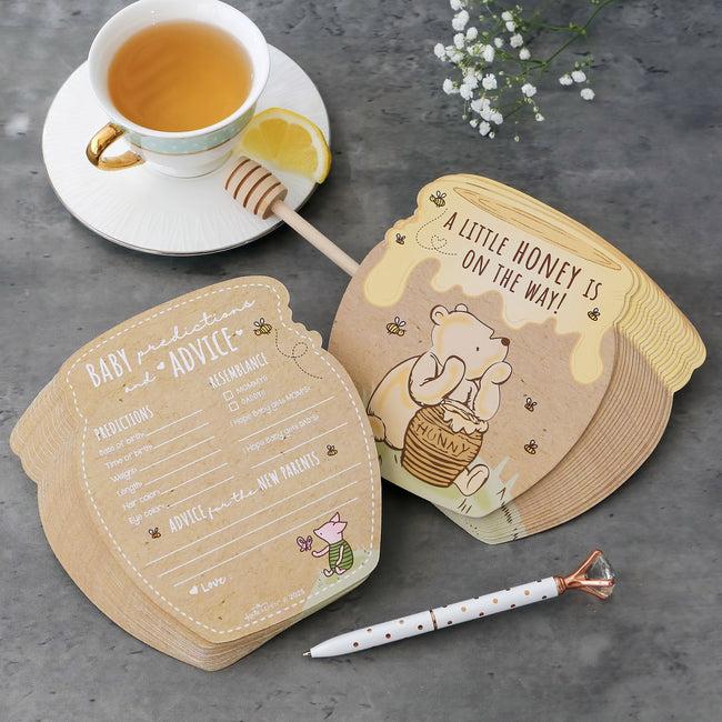 kate aspen Honey Bear 50pc Cardstock Baby Shower Game Set