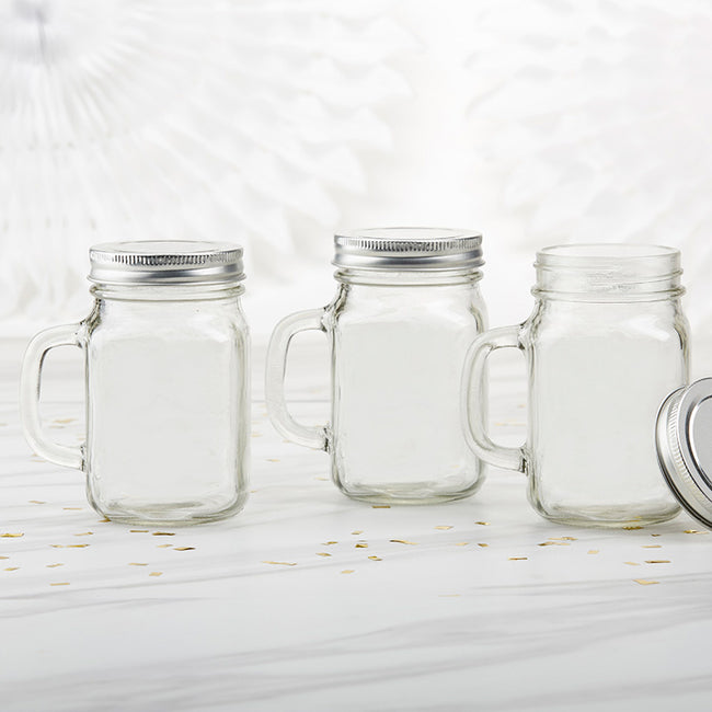 Kate Aspen 12 Oz. Mason Jar Mug - DIY (Set Of 6)