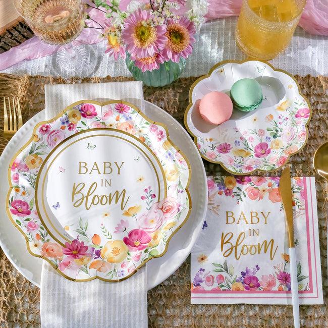 Kate Aspen Baby In Bloom 62 Pcs Tableware Set