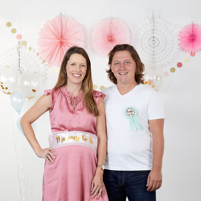 Kate Aspen Baby Shower Belly Sash & Game Set