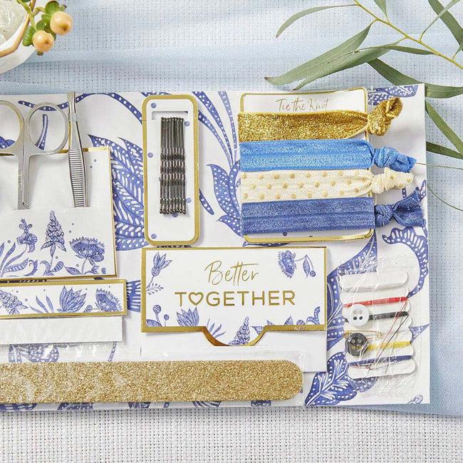 Kate Aspen Blue Willow Wedding Survival Kit