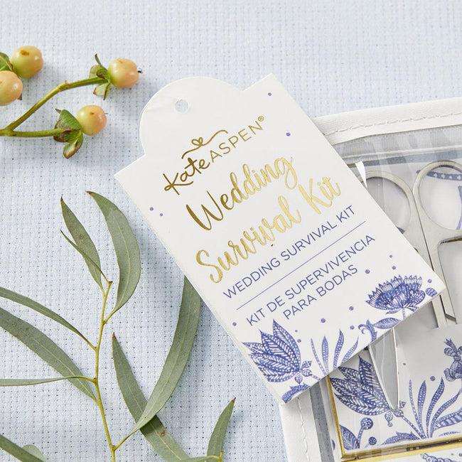 Kate Aspen Blue Willow Wedding Survival Kit
