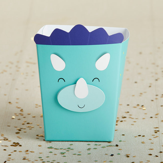 Kate Aspen Dinosaur Popcorn Favor Box (Set Of 12)