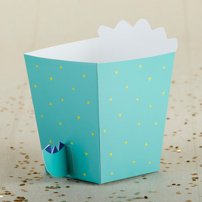 Kate Aspen Dinosaur Popcorn Favor Box (Set Of 12)
