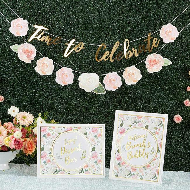 kate aspen Floral Brunch Party Kit