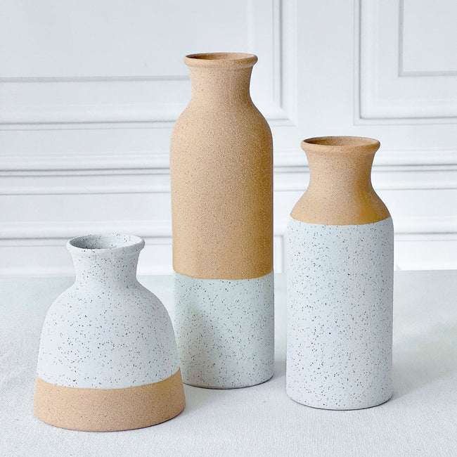 kate aspen Modern Farmhouse Vase (Set of 3)