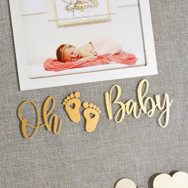 Kate Aspen Oh Baby Guest Book Alternative - Frame