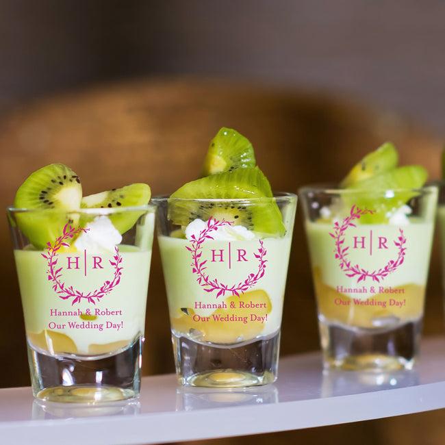 Kate Aspen Personalized Fluted Shot Glass