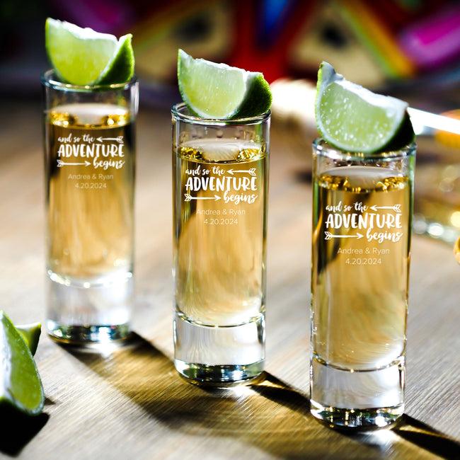 Kate Aspen Personalized Tall Shot Glass