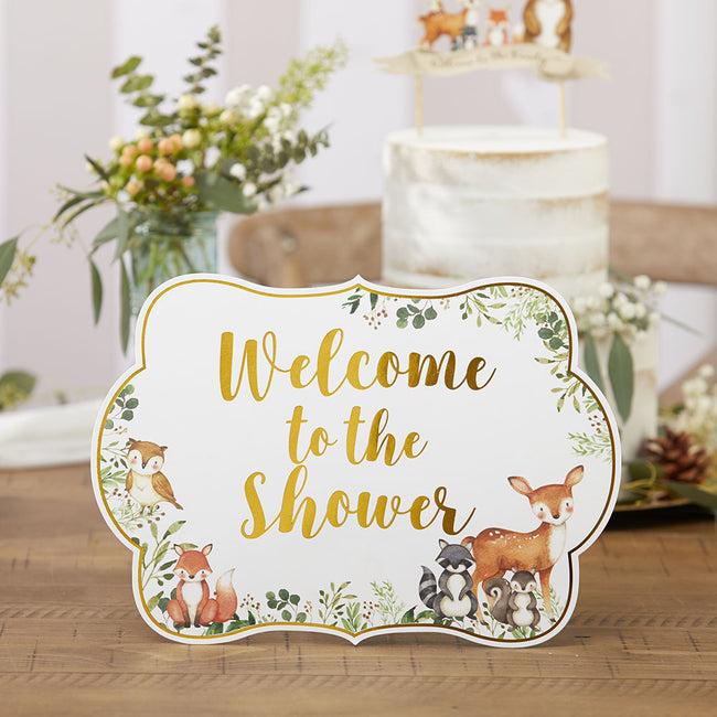 kate aspen Woodland Baby Décor Sign Kit (Set of 8)
