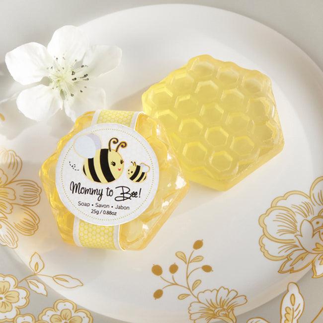 kate aspen Mommy To Bee Honey Scented Honeycomb Soap (Set of 4)