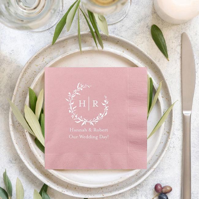 kate aspen Personalized Triple Ply Luncheon Napkins