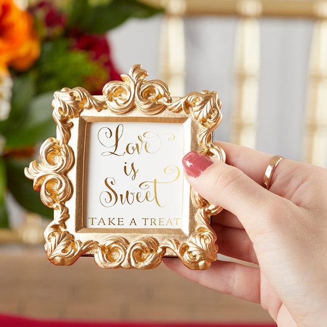 Kate Aspen Royale Gold Baroque Place Card/Photo Holder (Set Of 6)