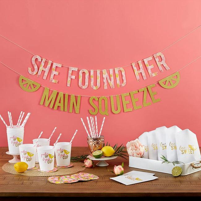 kate aspen She Found Her Main Squeeze 49 Piece Party Kit