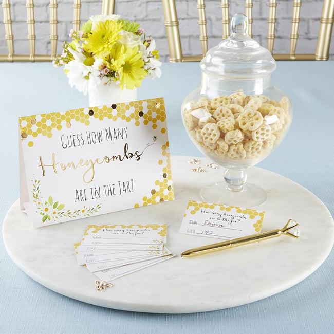 Kate Aspen Sweet As Can Bee Advice Card & Baby Shower Game (Set Of 50)