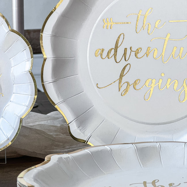 Kate Aspen The Adventure Begins 72 Piece Party Tableware Set (24 Guests)
