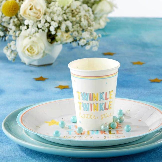 Kate Aspen Twinkle Twinkle 8 Oz. Paper Cups (Set Of 16)
