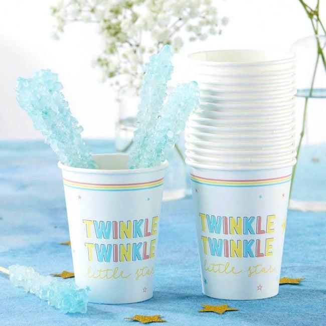 kate aspen Twinkle Twinkle 8 oz. Paper Cups (Set of 16)