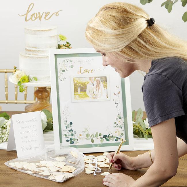 Kate Aspen Wedding Guest Book Alternative - Botanical Garden