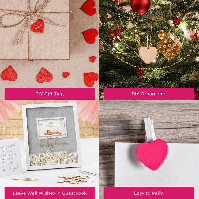 Kate Aspen Wooden Hearts For Guest Book Alternative (Set Of 75)